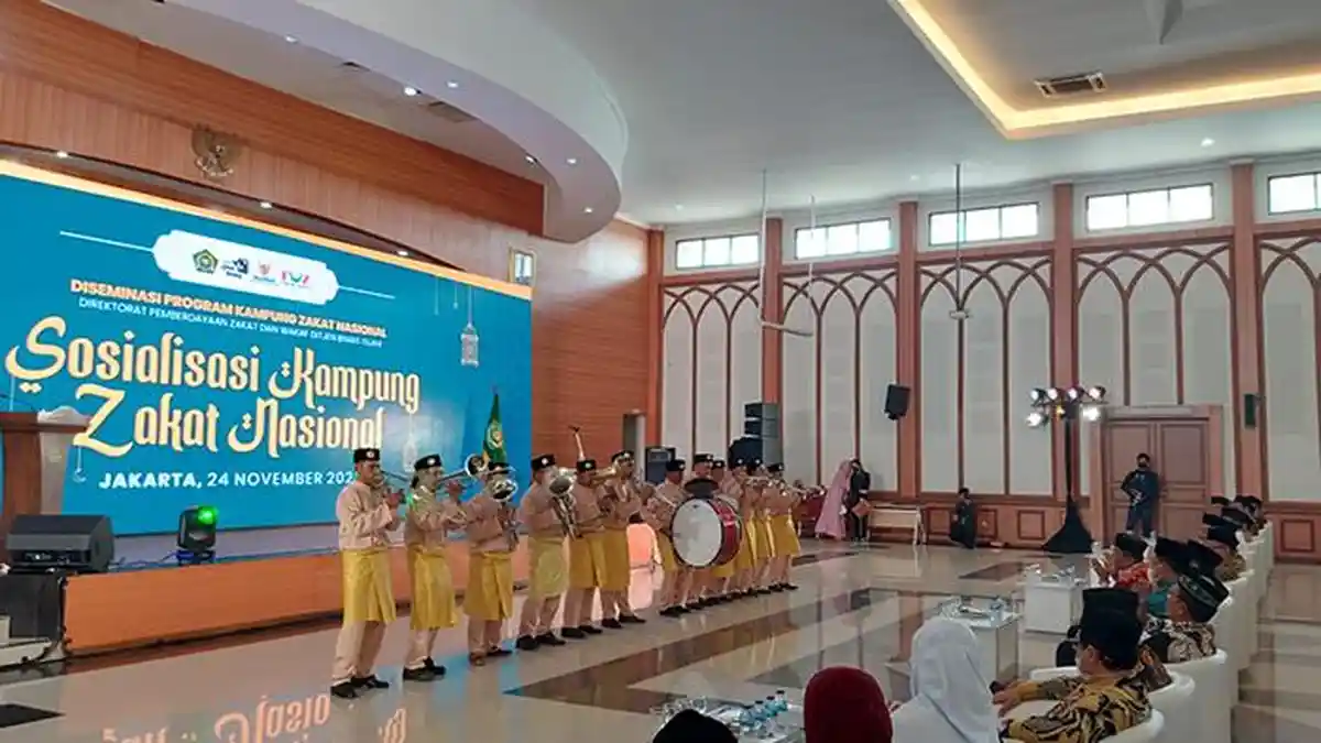Grup Tanjidor Desa Sekuduk Sambas Tampil di Jakarta