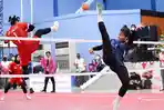 Tim Sepak Takraw Putri DKI Jakarta Nomor Quadrant Gagal Meraih Medali Emas