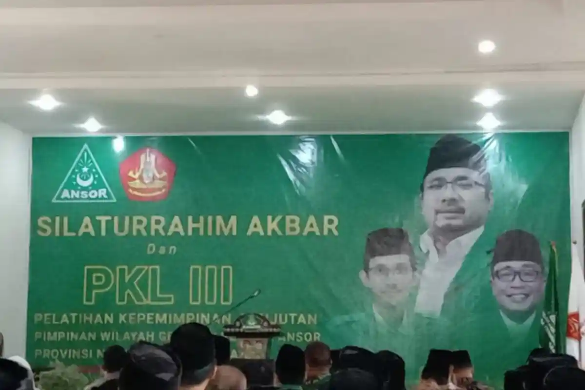 Menteri Agama RI Buka Pelatihan Kepemimpinan Lanjutan III GP Ansor NTB, Ajak Kader Cintai NKRI