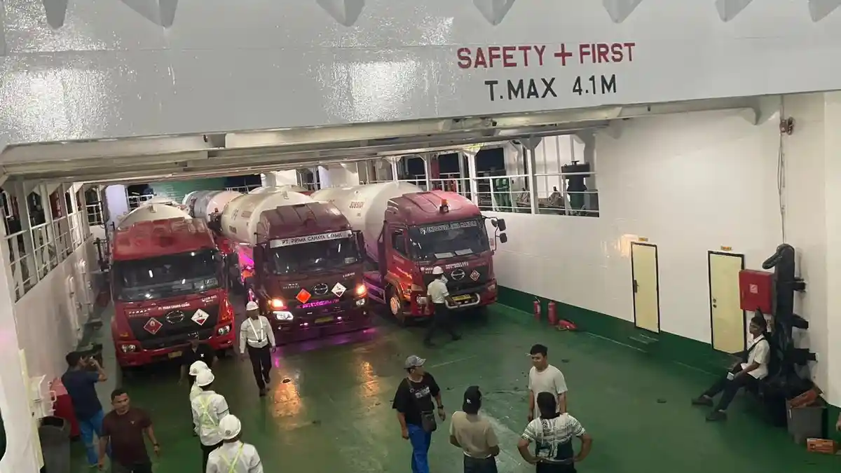 ASDP Kerahkan KMP Aceh Hebat 2 untuk Distribusi LPG di Aceh, Dukung ...