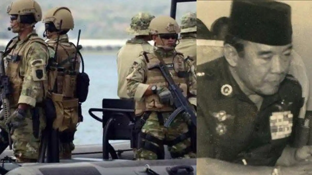 Berawal dari Jabat Tangan 2 Prajurit Berlumpur dengan Soekarno Ini Kopaska Terbentuk, Ini Kisahnya