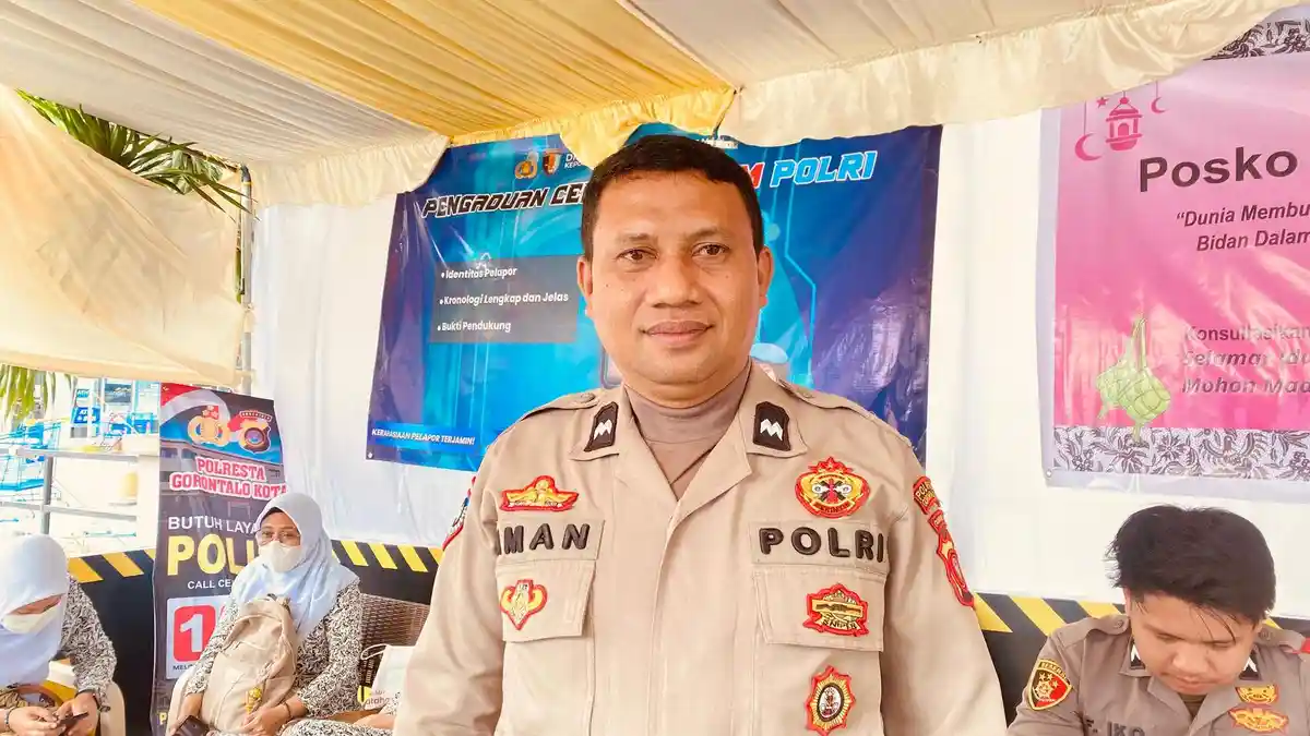 Aipda Aman Zakaria, Kanit Binmas Polsek Kota Timur Gorontalo Pernah Berjualan Koran demi Sekolah
