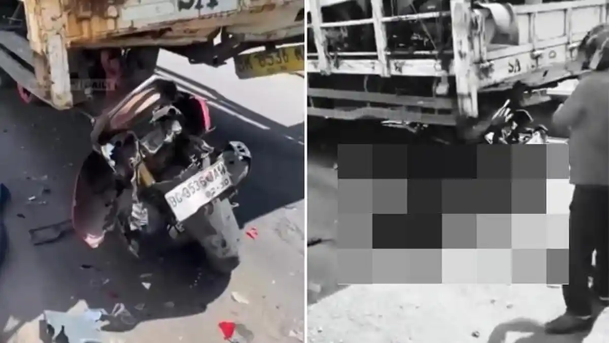 Kecelakaan Maut di Jalintim Banyuasin, Wanita Pengendara Motor NMax Meninggal Terjepit Dua Truk - Sripoku.com