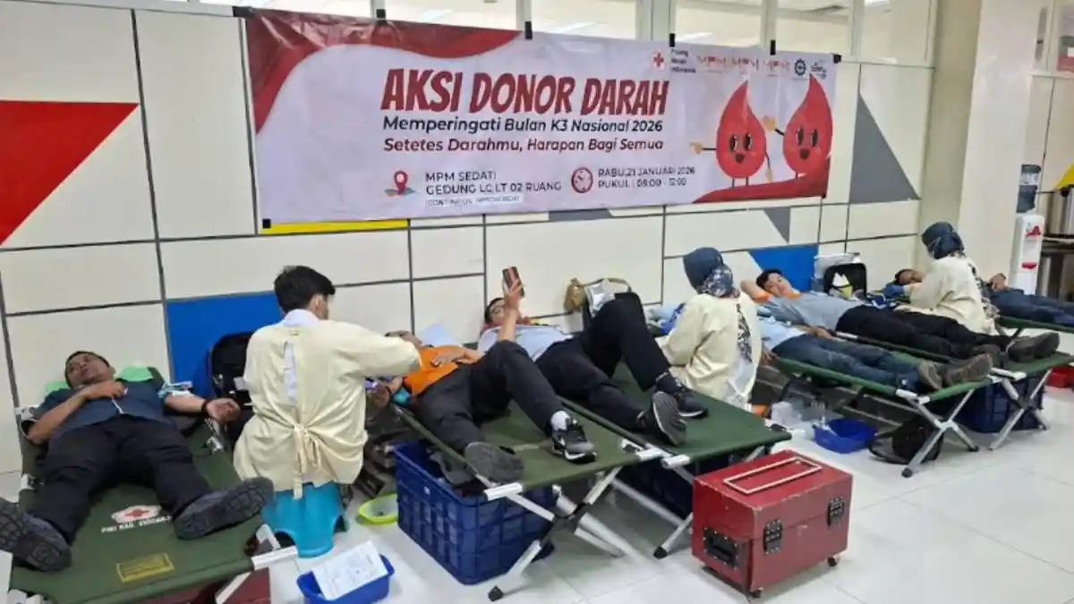 MPM Honda Jatim Peringati Hari K3 Nasional 2026 dengan Aksi Donor Darah