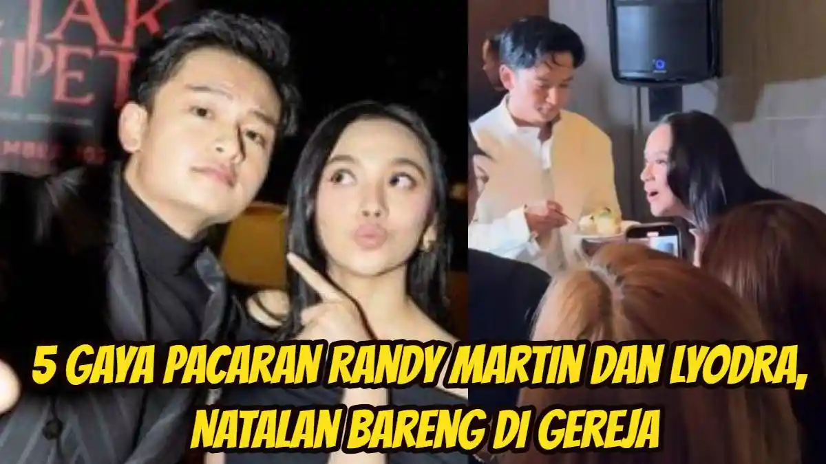 5 Gaya Pacaran Randy Martin dan Lyodra, Natalan Bareng di Gereja, Sudah ...