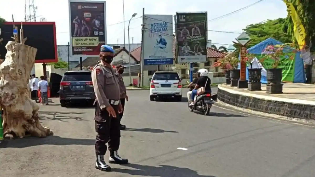 14 Tahun Dapat Tugas Jaga di Posyan Lebaran, Aiptu Kardi Tetap Semangat Layani Masyarakat