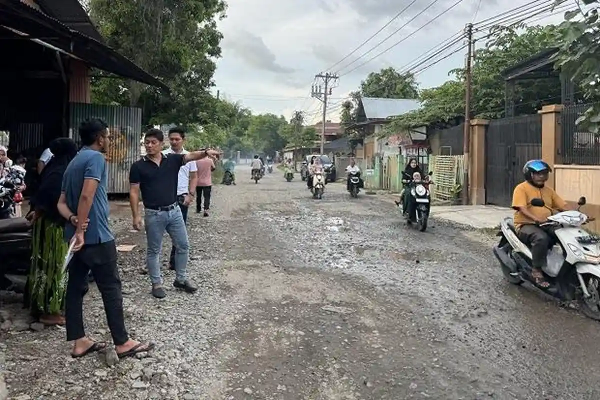 DPRA Temukan Kerusakan Jalan Provinsi di Pidie Memprihatinkan, akan Berdampak Hambat Ekonomi Warga