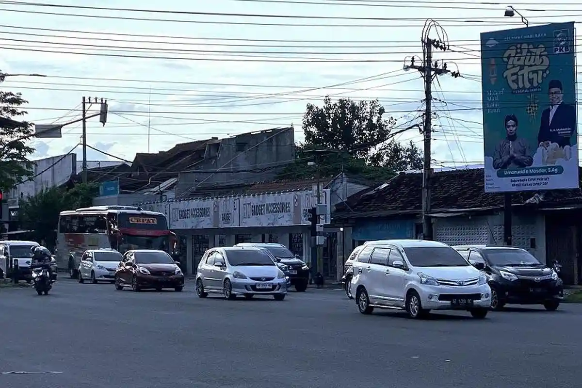 Pergerakan Arus Balik Mudik Lebaran Idulfitri 2025 di Bantul