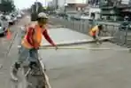 Dinas PU DKI Perbaiki Jalan Abdullah Syafei
