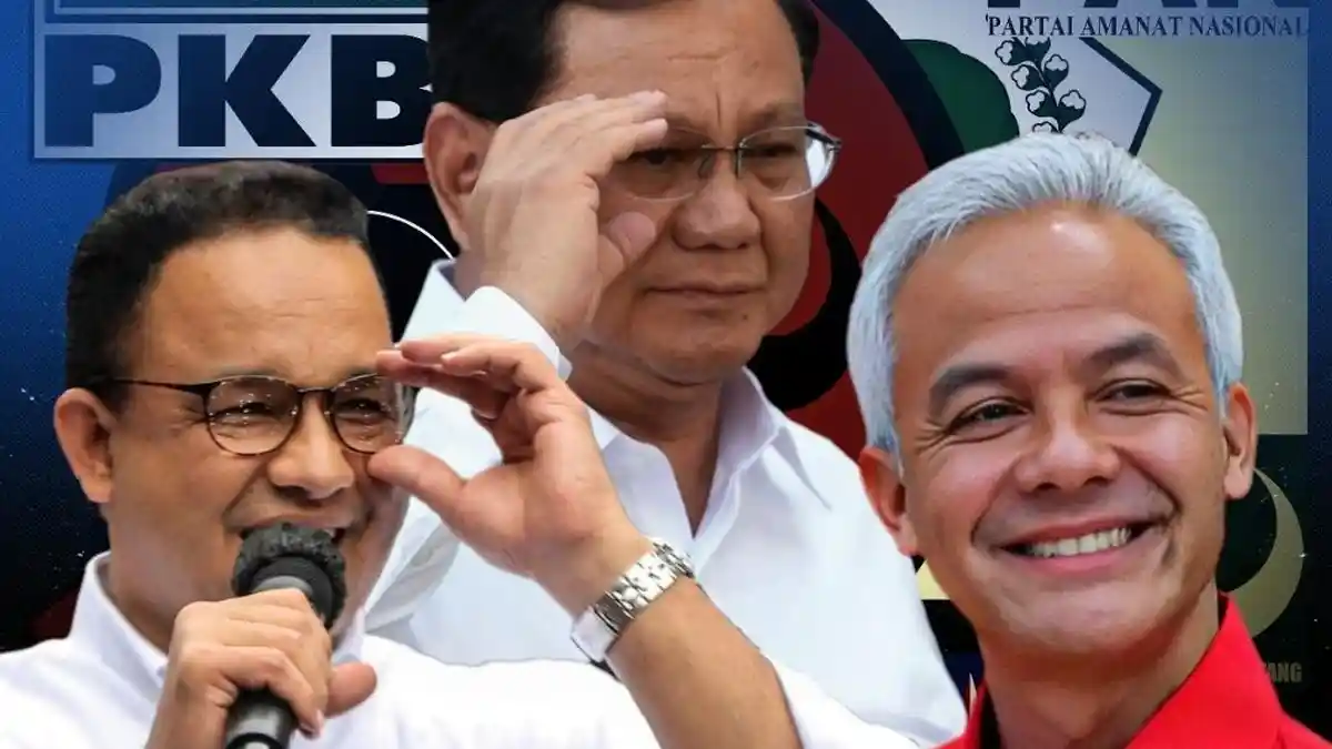 4 dari 5 Lembaga Survei Unggulkan Prabowo - Gibran, Hanya Ipsos yang Unggulkan Ganjar - Mahfud