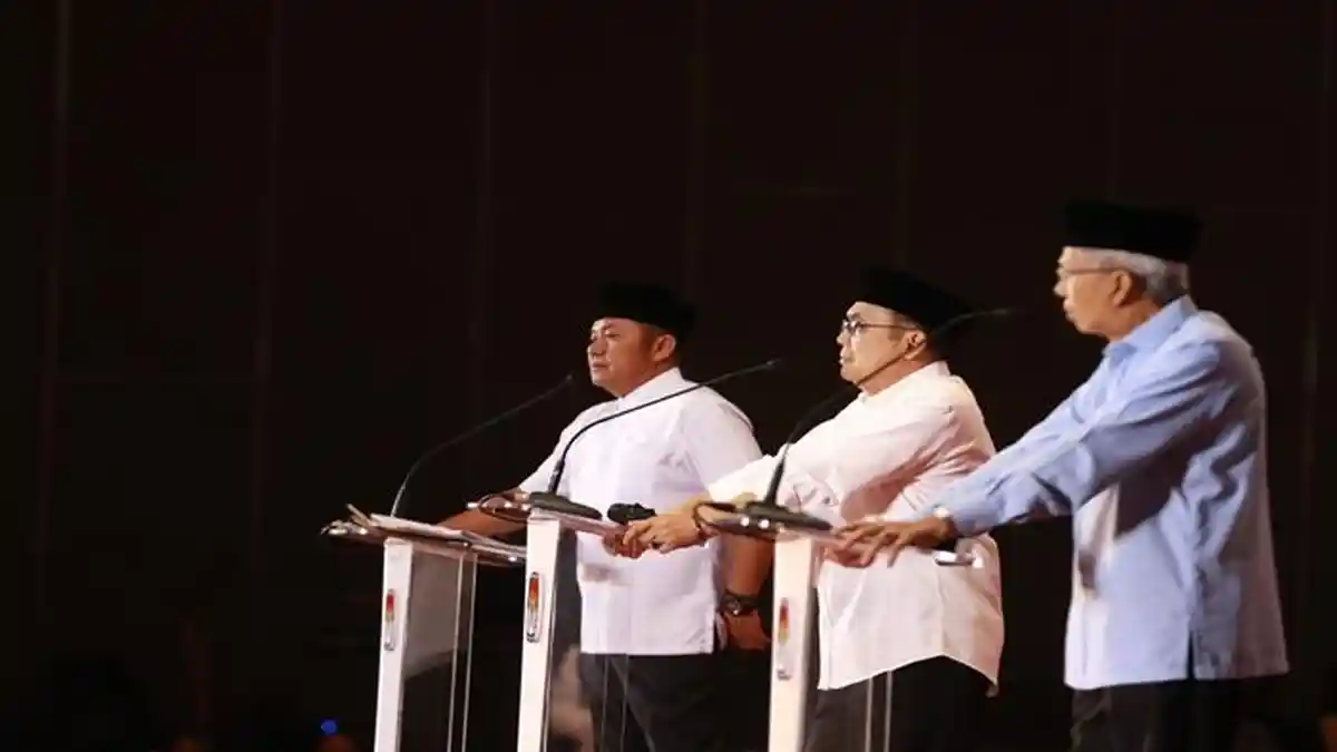 Debat Perdana Pilgub Sumsel 2024, Herman Deru-ESP Silang Pendapat Progres Pelabuhan Tanjung Carat