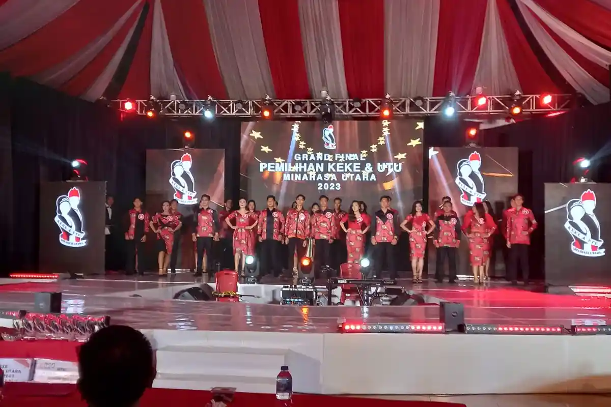 BREAKING NEWS, Grand Final Keke Utu Minahasa Utara 2023 Dimulai