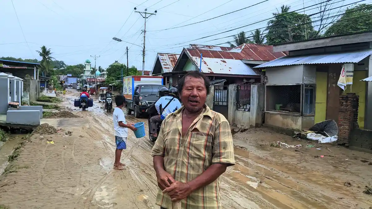 Warga Resah Kelurahan Tenilo Gorontalo Jadi Langganan Banjir dan Lumpur: Kalau Hujan Pasti Banjir