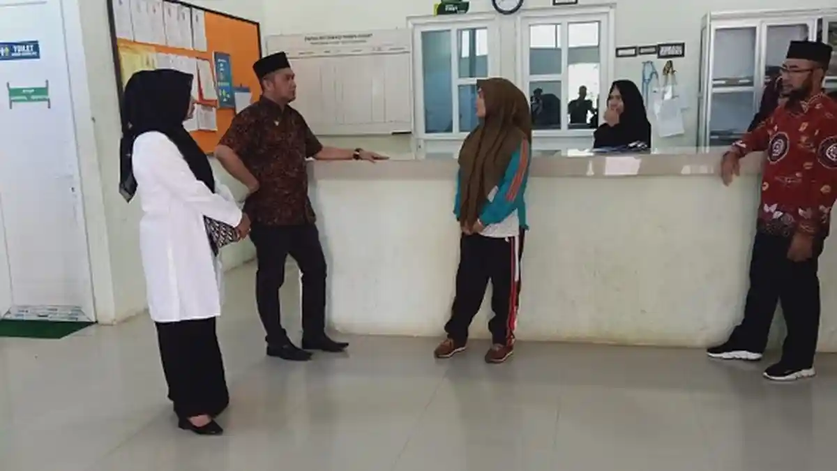 Wabup Abdya Sidak Puskesmas Babahrot, Ini Pesannya