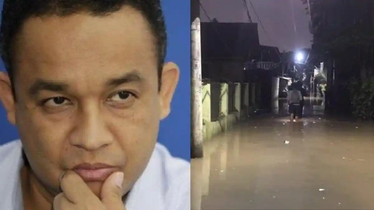 Gubernur Anies Baswedan dan Banjir di Cipinang Melayu