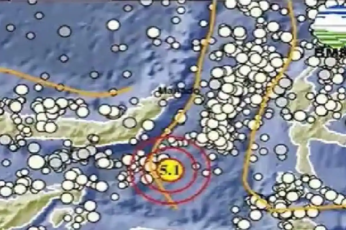 Gempa Bumi Magnitudo 5.1 SR Baru Saja Guncang Sulawesi Utara Hari ini Sabtu 12 Oktober 2024