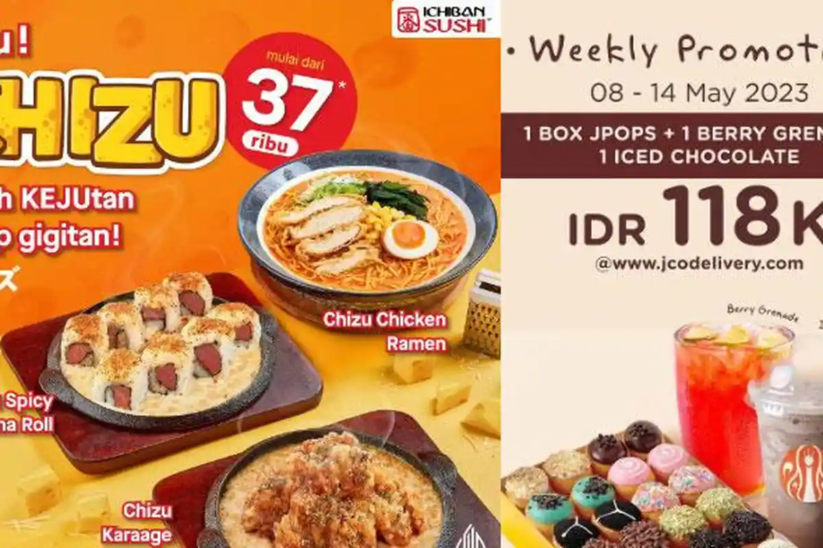 Promo Restoran Cepat Saji Hari Ini 10 Mei 2023, Lengkap Ada Berbagai Makanan Hingga Minuman Kekinian