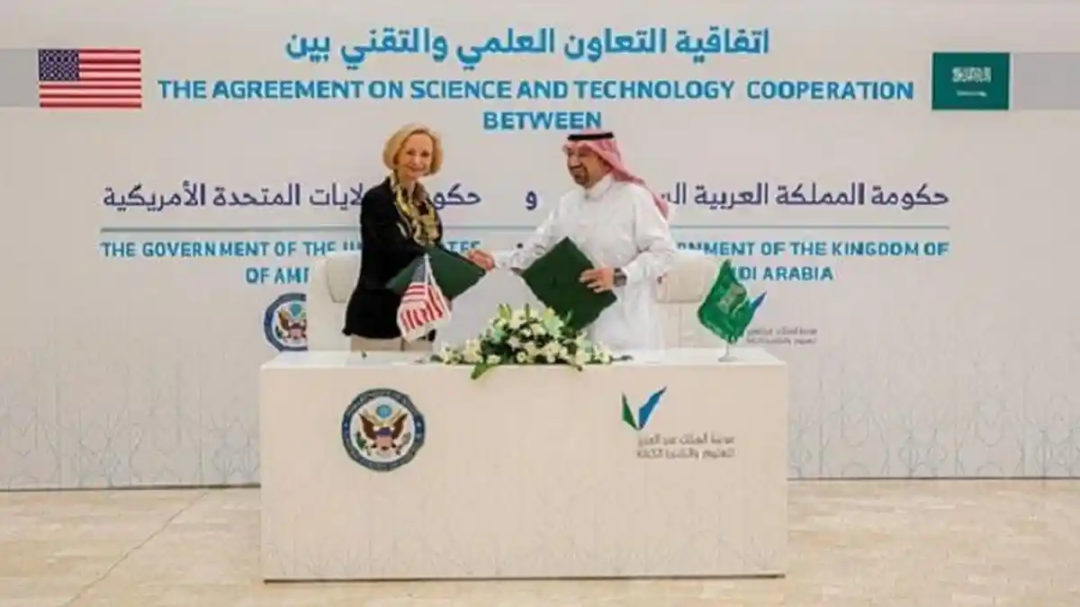 Arab Saudi dan Amerika Serikat Perkuat Perjanjian Kerjasama Teknologi dan Sains