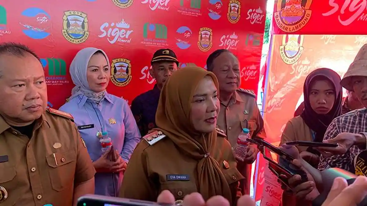 PDAM Way Rilau Bandar Lampung Luncurkan Air Minum Dalam Kemasan Siger ...