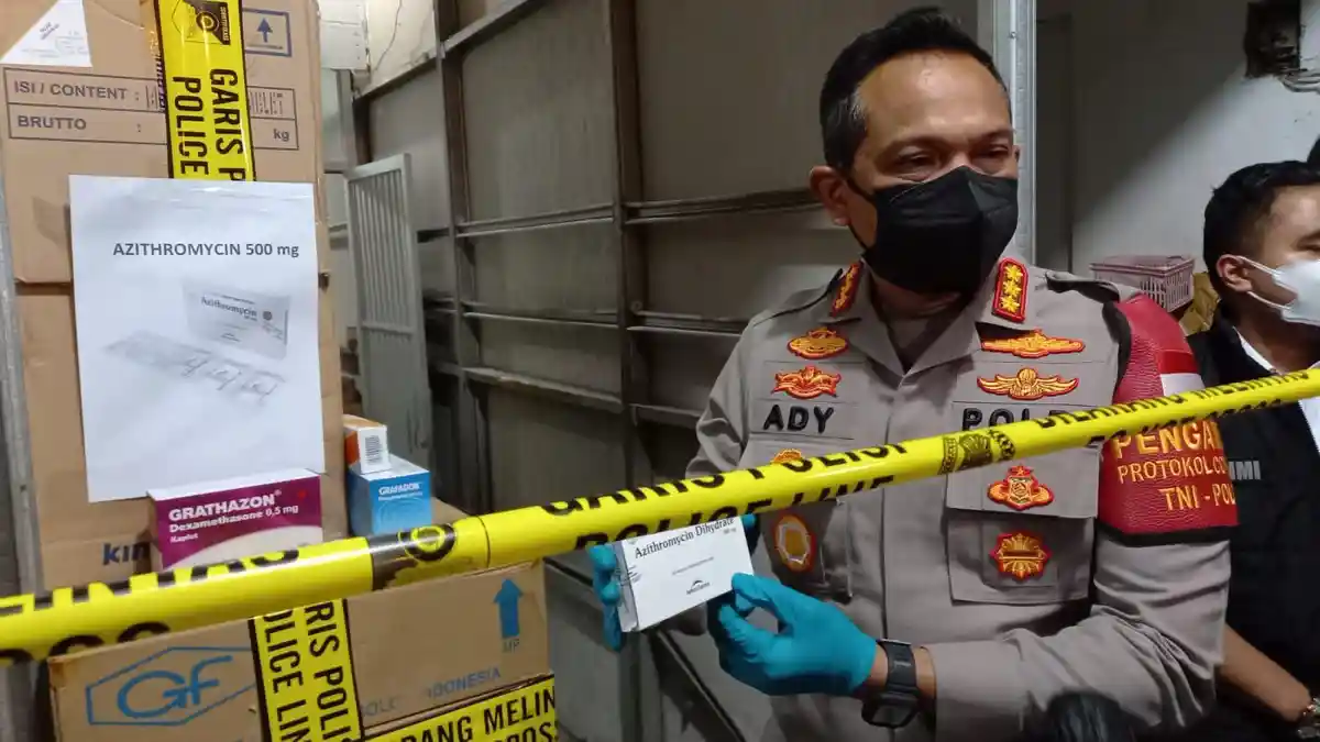 Penimbunan Obat di Kalideres, Polisi Temukan 730 Boks Obat Terapi Covid-19 dan Parasetamol