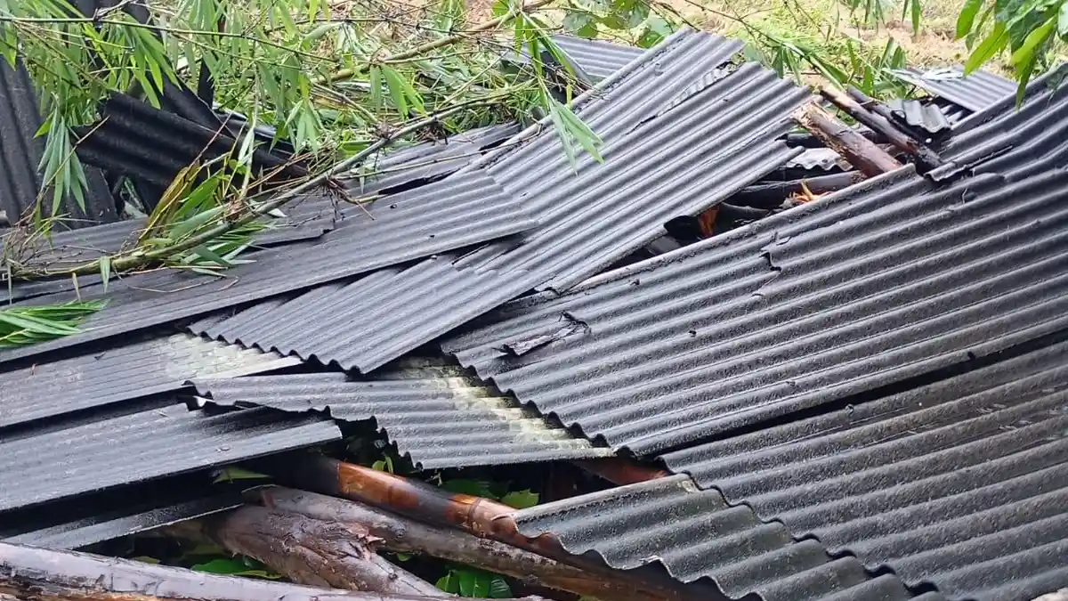 Seorang Nenek di Gegerbitung Sukabumi Tertimbun Longsor