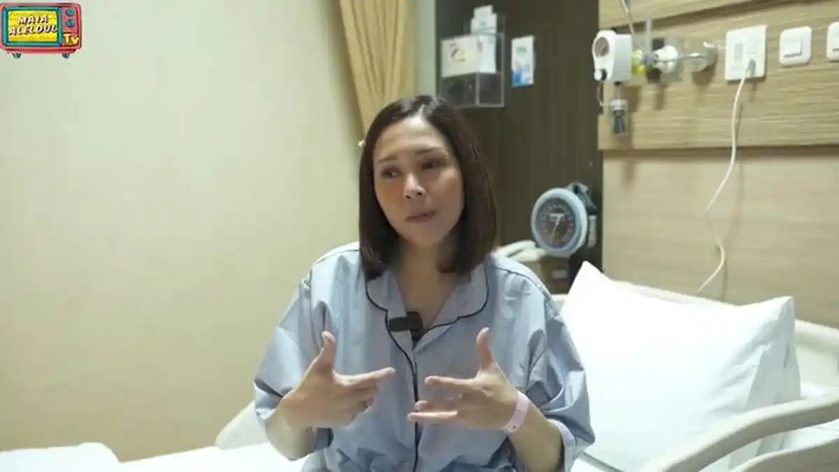 Selama Ini Bengkak, Ternyata Ada 5 Batu yang Mengendap di Kantung Empedu Maia Estianty: