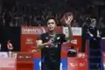 Anthony Sinisuka Ginting Kalahkan Zhao Junpeng dalam Indonesia Masters