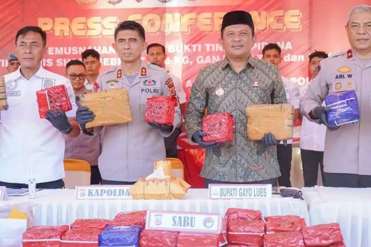 Terungkap! Ada Warga Aceh Dibalik Peredaran Sabu Jaringan Internasional