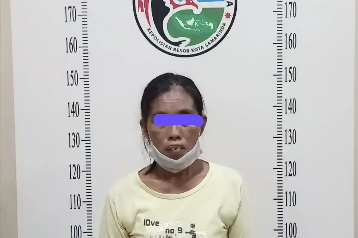 Diduga Kurir Narkoba, Wanita di Samarinda Diamankan, Sempat Buang Barang Bukti Sebelum Ditangkap