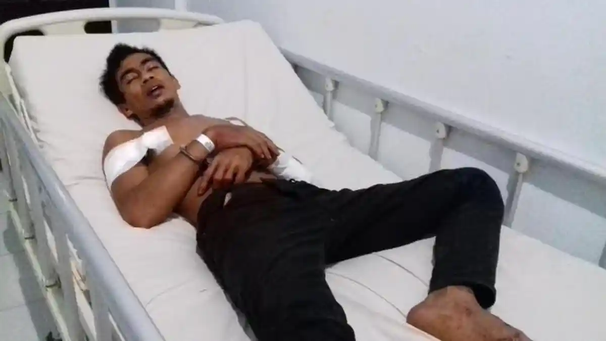Pelaku Penebasan Satu Keluarga Dilumpuhkan dengan Obat Penenang