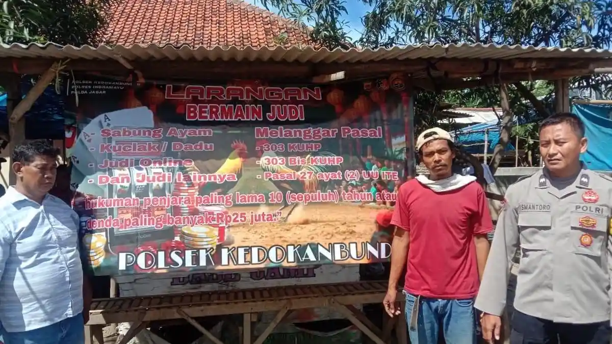 Spanduk Larangan Judi Online-Judi Kuclak Mejeng di Beberapa Titik ...