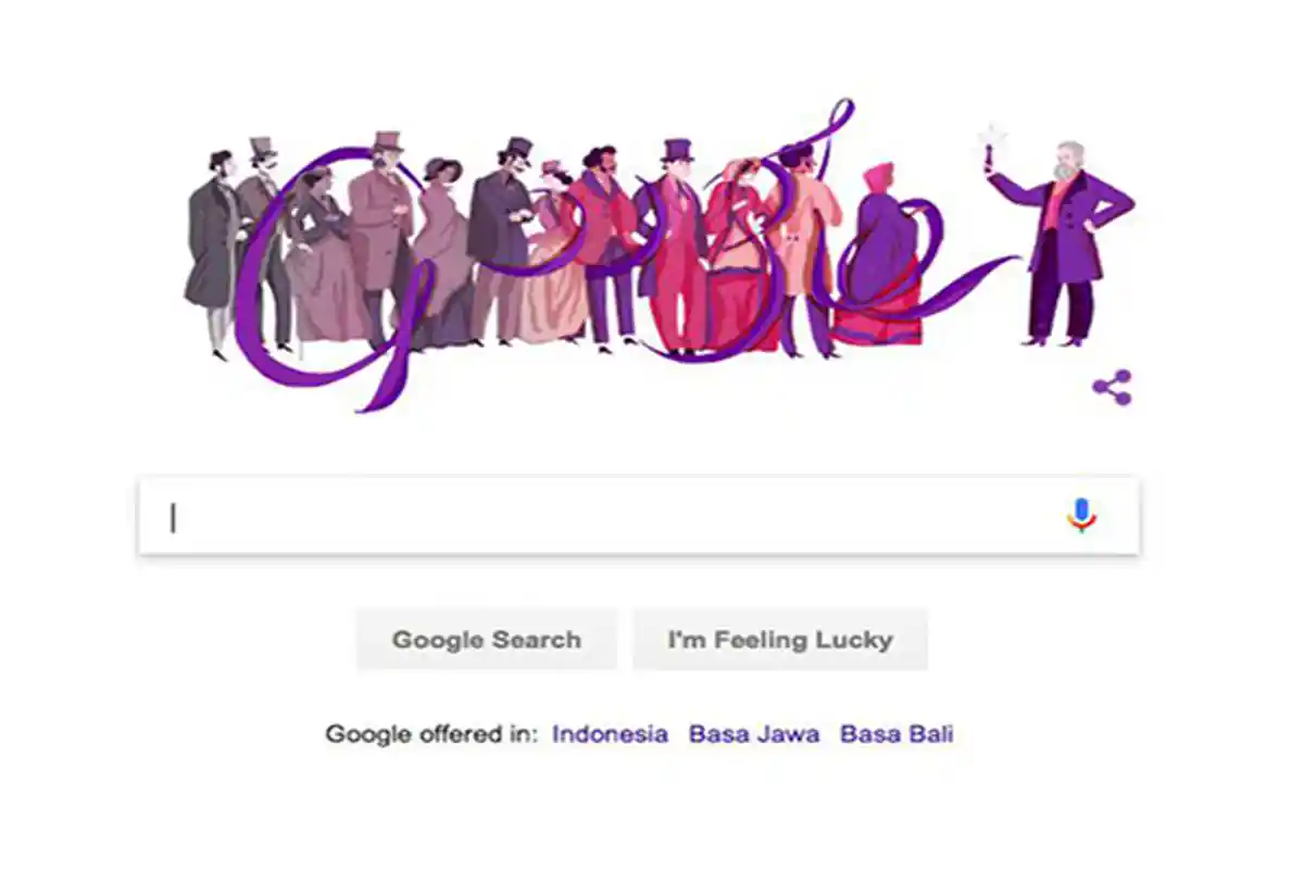 Begini Cara Sir William Henry Perkin Menemukan Warna Ungu, Hingga Menjadi Google Doodle Hari Ini