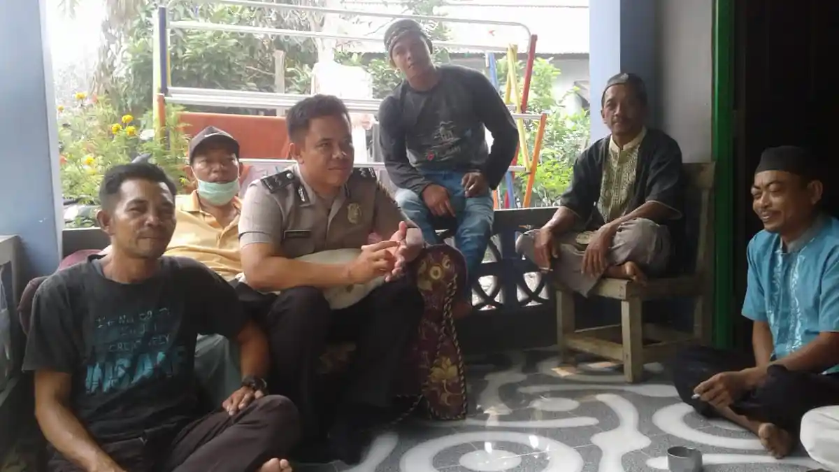 Patroli Dialogis, Kanit Binmas Temui Warganya dan Sampaikan Ini