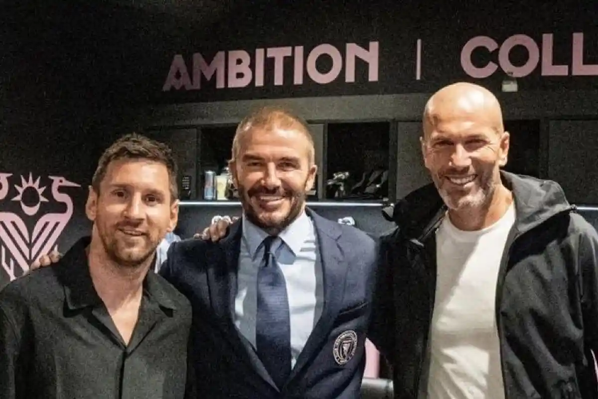 David Beckham, Messi dan Zinedine Zidane, Reuni Eks Real Madrid dan Barcelona di Laga Inter Miami