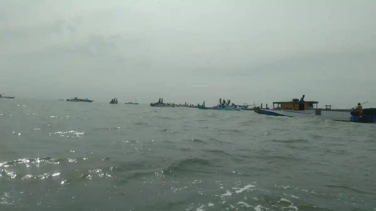 Geger Warga Diduga Tenggelam di Laut Sungai Loban Tanbu Kalsel