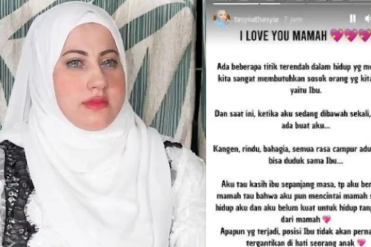 Tasyi Athasyia Akhirnya Baikan dengan Tasya Farasya & Ibunya, Ungkap Titik Terendah dalam Hidup