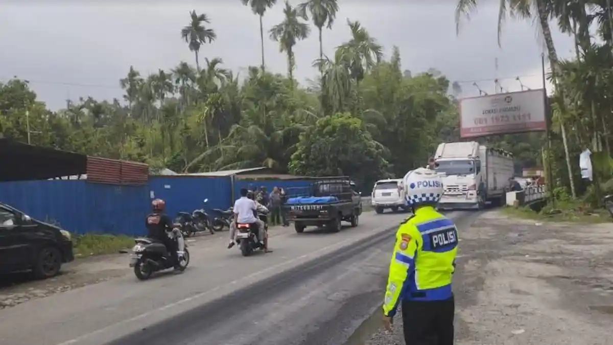 Jalan Medan-Berastagi Kini Sudah Bisa Dilintasi setelah Sebelumnya Ada Demo dan Penutupan Jalan