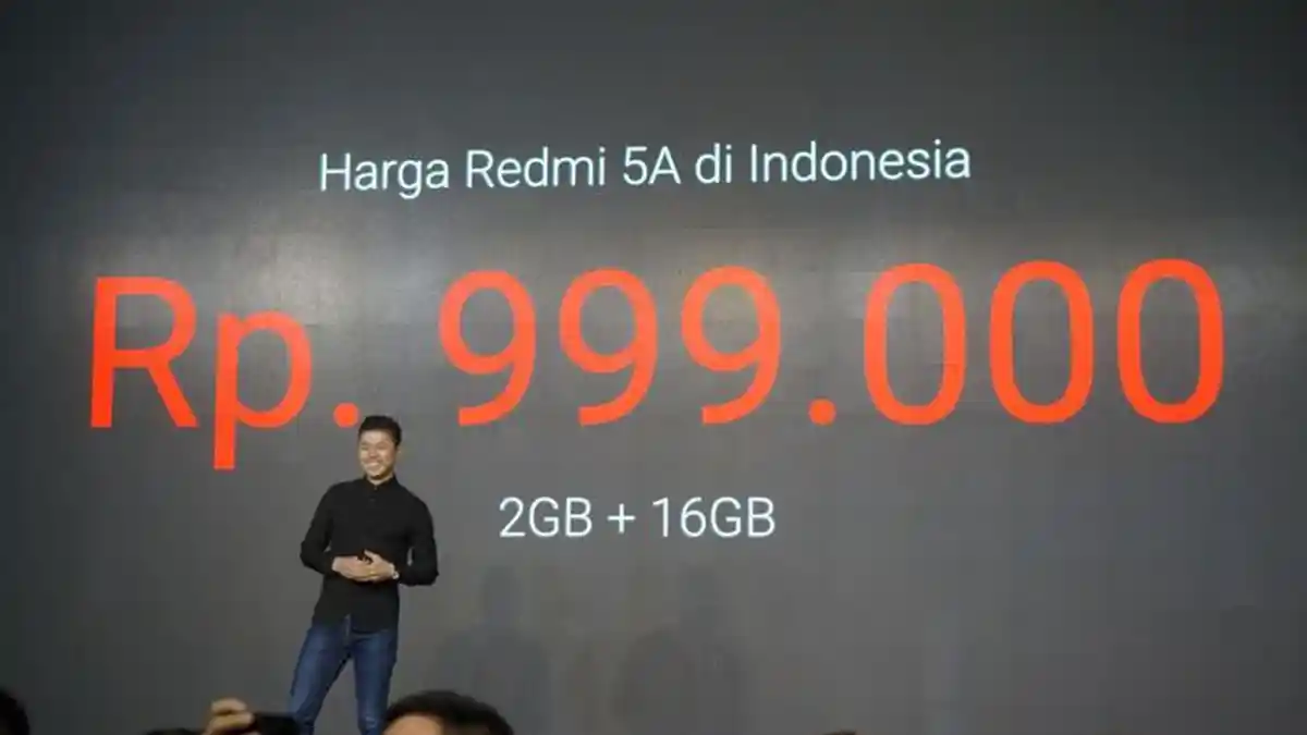 Xiaomi Redmi 5A Resmi Dijual di Indonesia, Harganya Dibawah Rp 1 Juta
