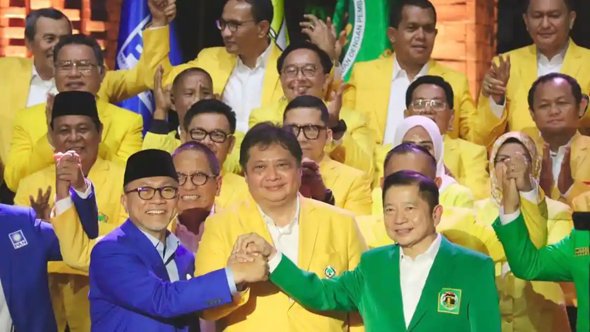 KIB Hadirkan Pasha Ungu, Hari Ini Tiga Parpol KIB Daftar ke KPU