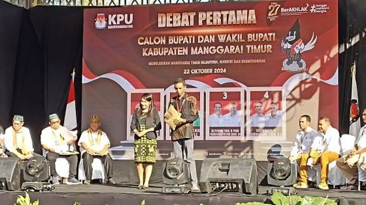 Ini Tema Debat Perdana Pilkada Manggarai Timur 2024