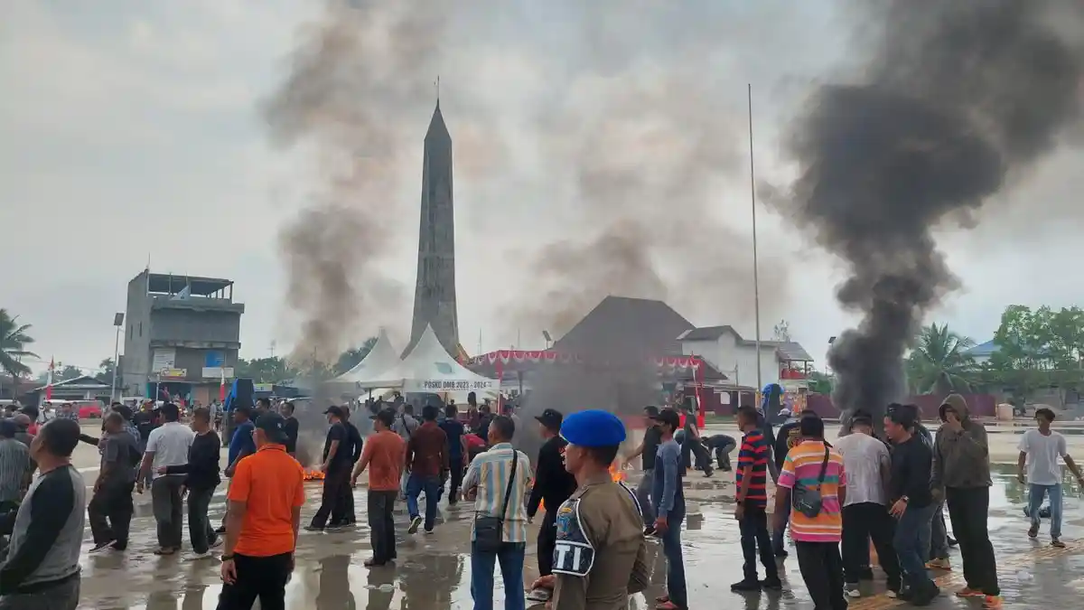 Polres Tanjab Barat Uji Kesiapan Pengamanan Pemilu 2024