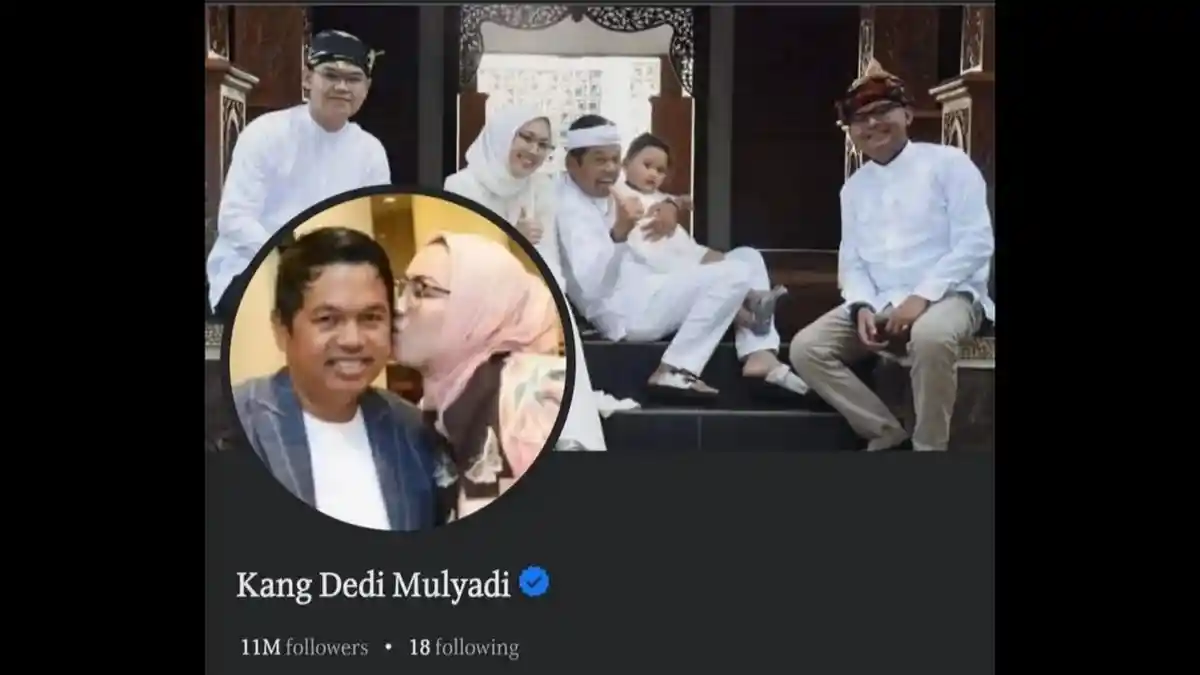 Potretnya Bermesraan dengan Ambu Anne Beredar, Dedi Mulyadi Disclaimer: Saya Tidak Bertanggungjawab