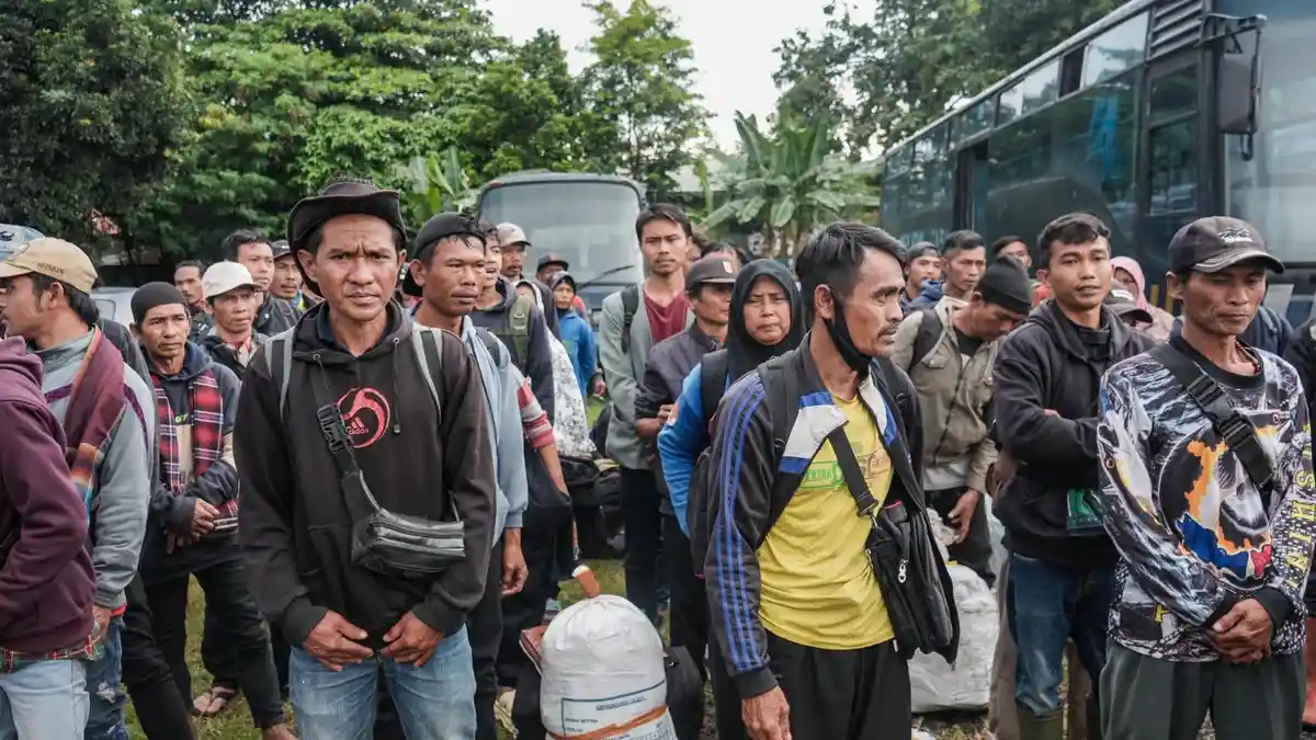 Dari Pos Pengungsian Bener Meriah Aceh, 92 Warga Jateng Dipulangkan ke Daerah Asal