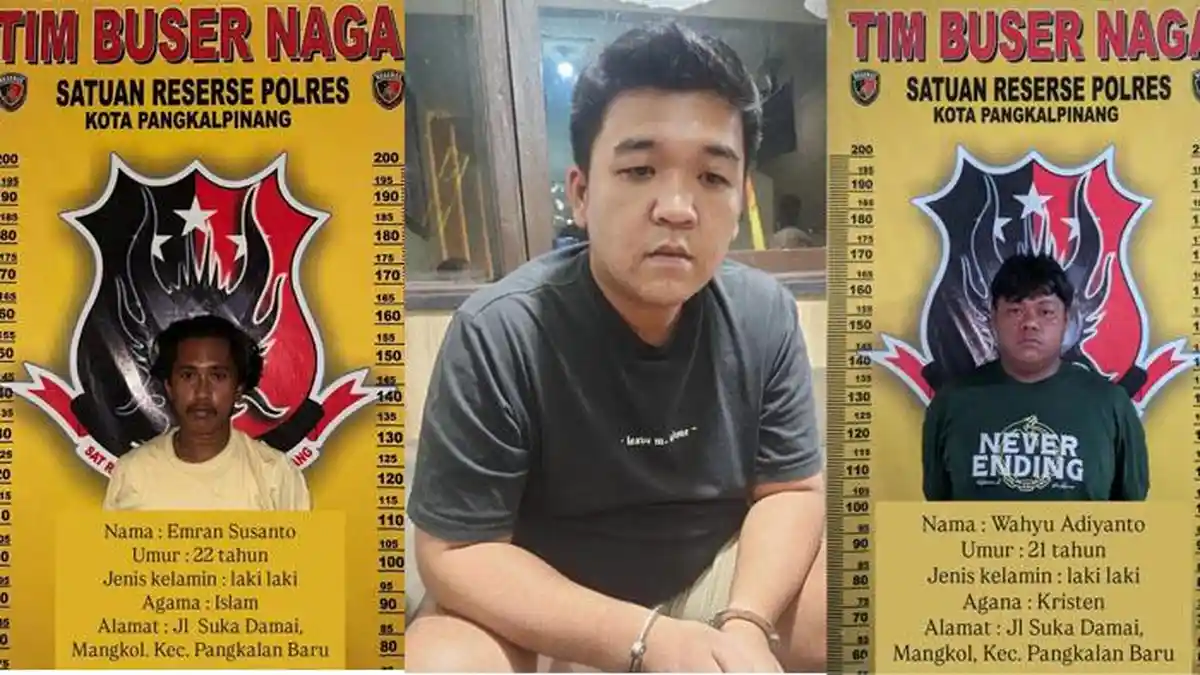 Breaking News: Begal Rampas Uang Rp200 Juta, Motor dan HP, Diringkus ...