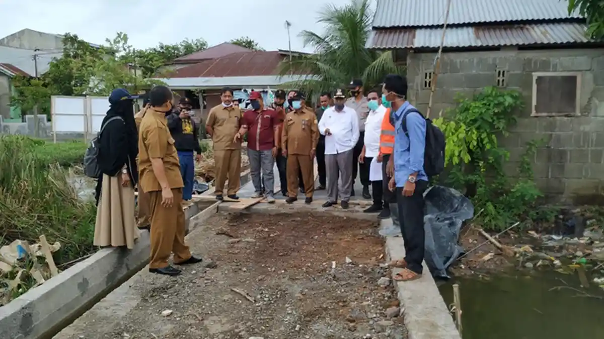 Tim Pokja Tinjau Kegiatan BPM di Lambaro, Pengentasan Kawasan Kumuh