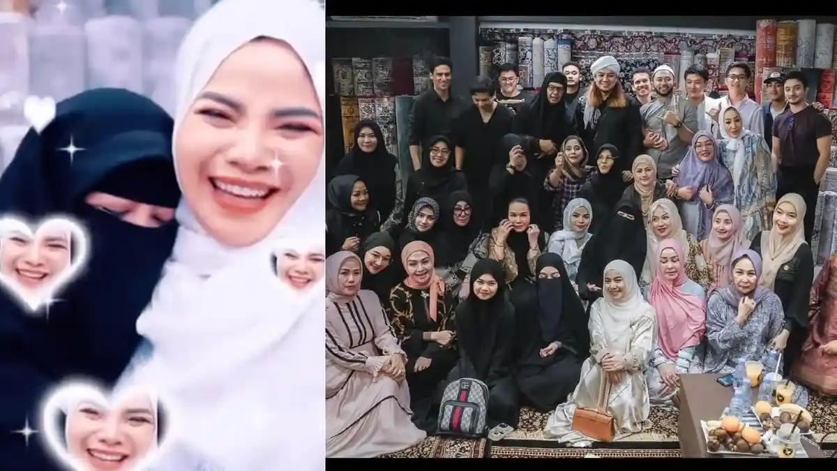 5 Fakta Dinar Candy Diangkat Jadi Ketua Pengajian oleh Ummi Pipik, Tampil Beda Berbaju Muslimah