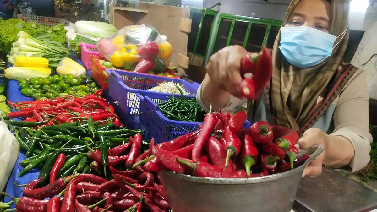 Tak Hanya Cabai, Harga Aneka Sayur-mayur Juga Merangkak Naik