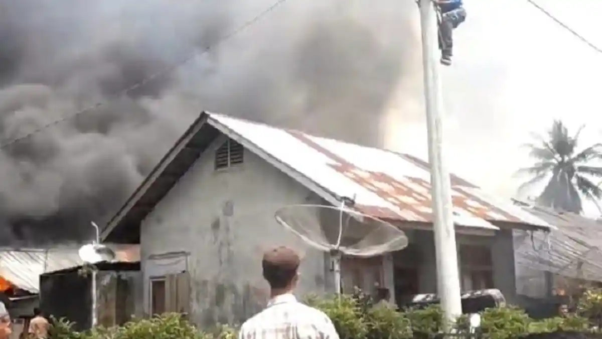 Empat Rumah Ikut Terimbas Kebakaran di Aceh Jaya, Ini Penyebabnya