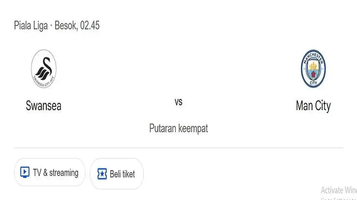 Prediksi Skor dan Susunan Pemain Swansea VS Manchester City, Duel Sengit Idah dan Marmoush