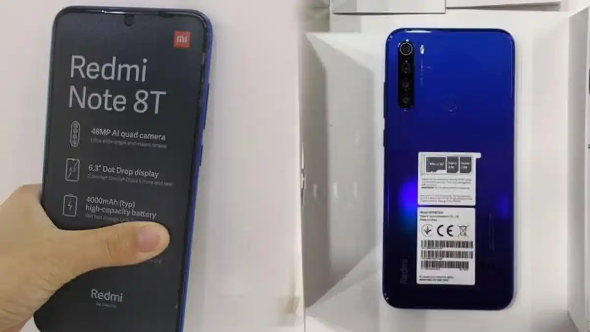 Segera Rilis, Ini Bocoran Penampakan Redmi Note 8T: Beda di Bagian Sensor NFC Saja?